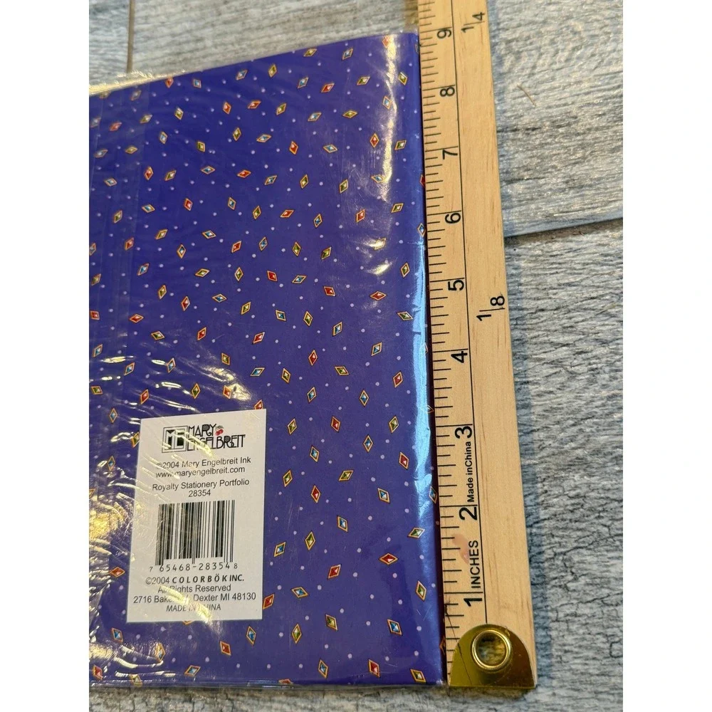 Mary Engelbreit The‎ Queen of Everything Stationery Portfolio Colorbök 2004 New
